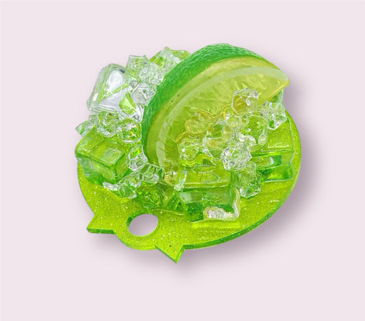 Lime Ice Tumbler Topper